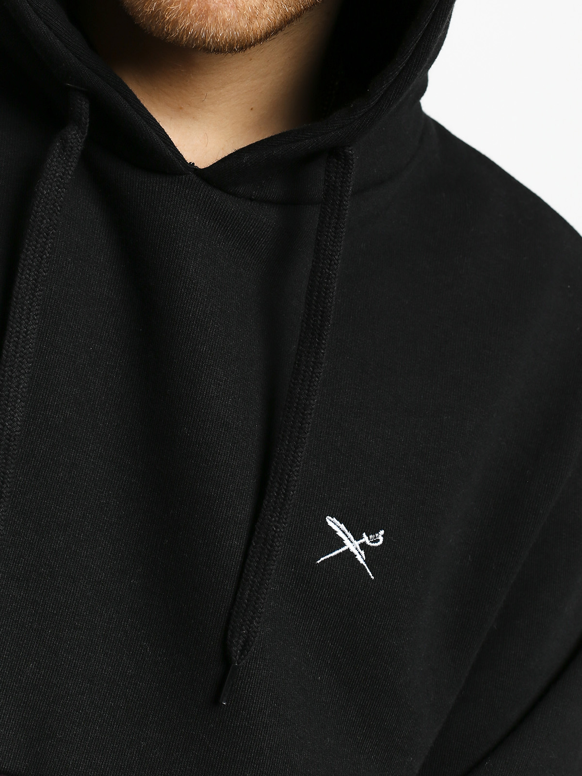 Bluza z kapturem Iriedaily Court HD (black red)