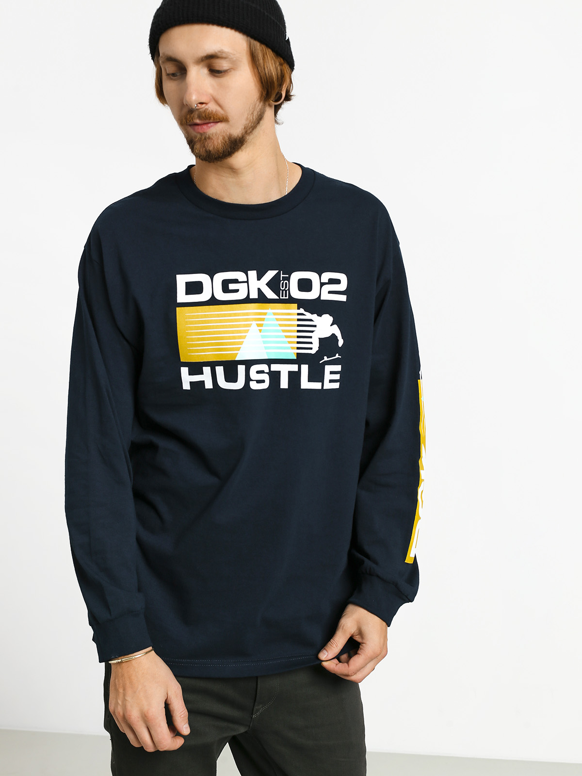 Longsleeve DGK Established (navy)