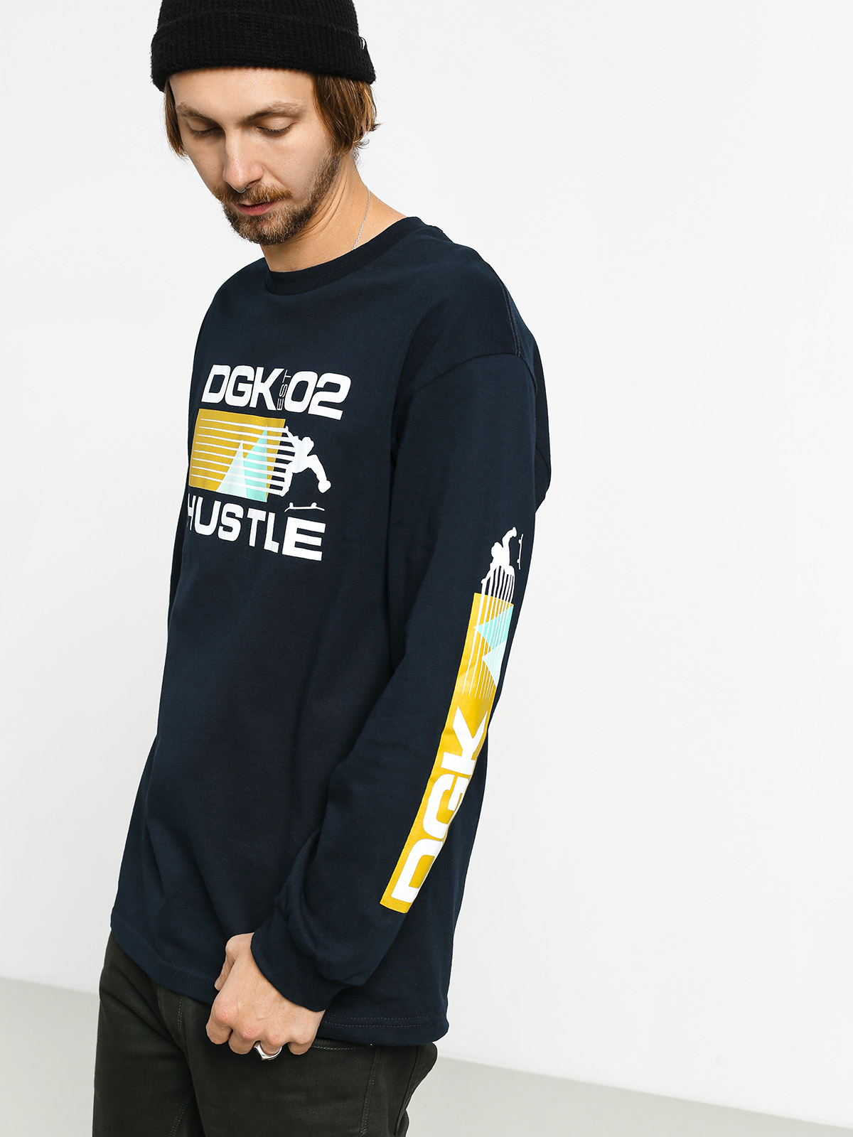 Longsleeve DGK Established (navy)