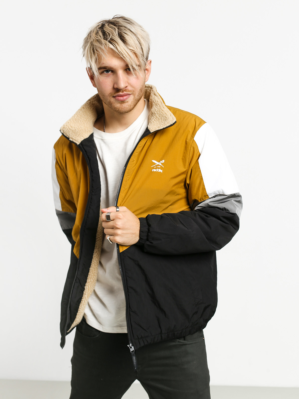 Kurtka Iriedaily Get Funky (black yellow)