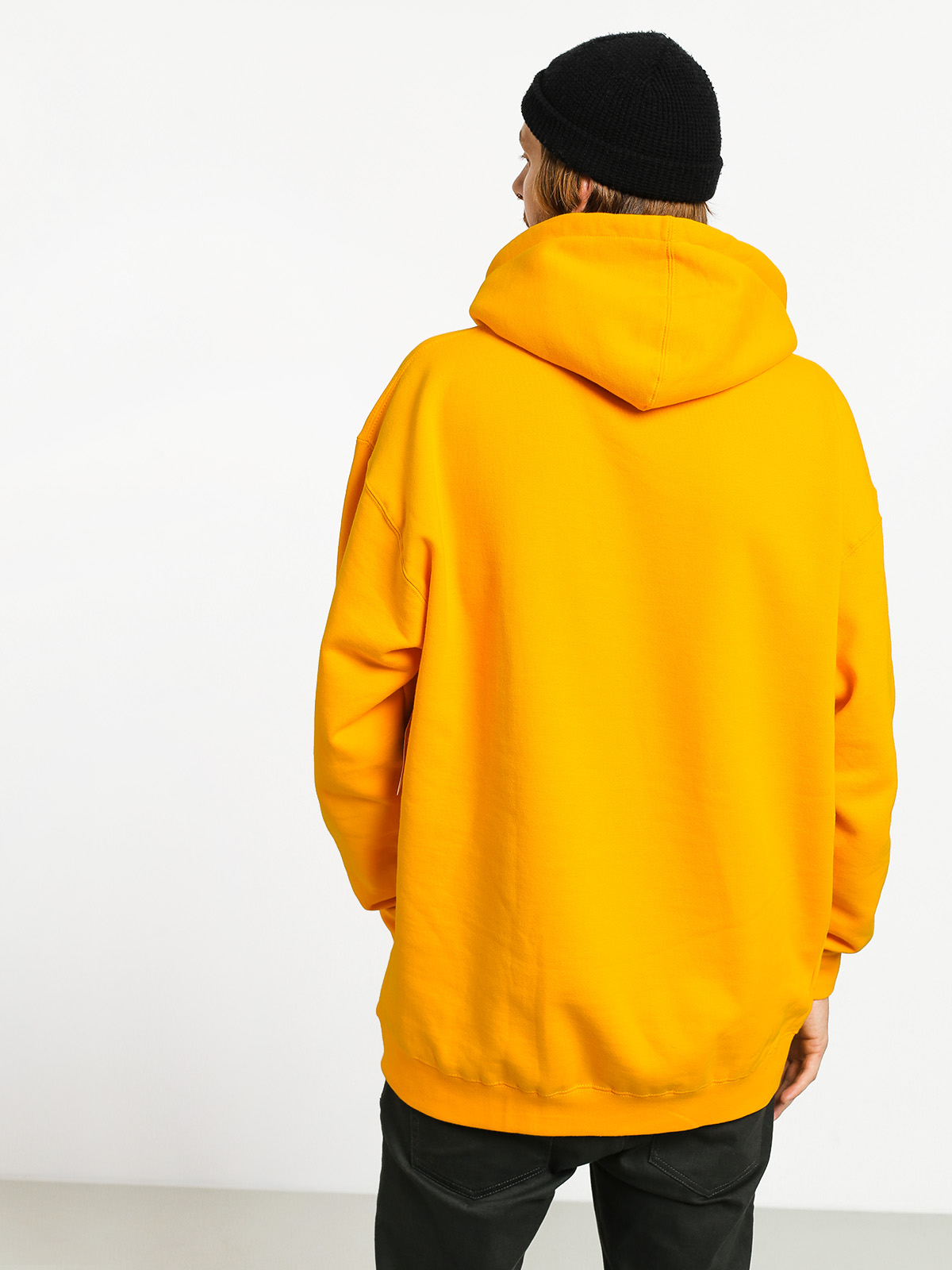 Bluza z kapturem Antihero Lil Blackhero Emb HD (yellow)