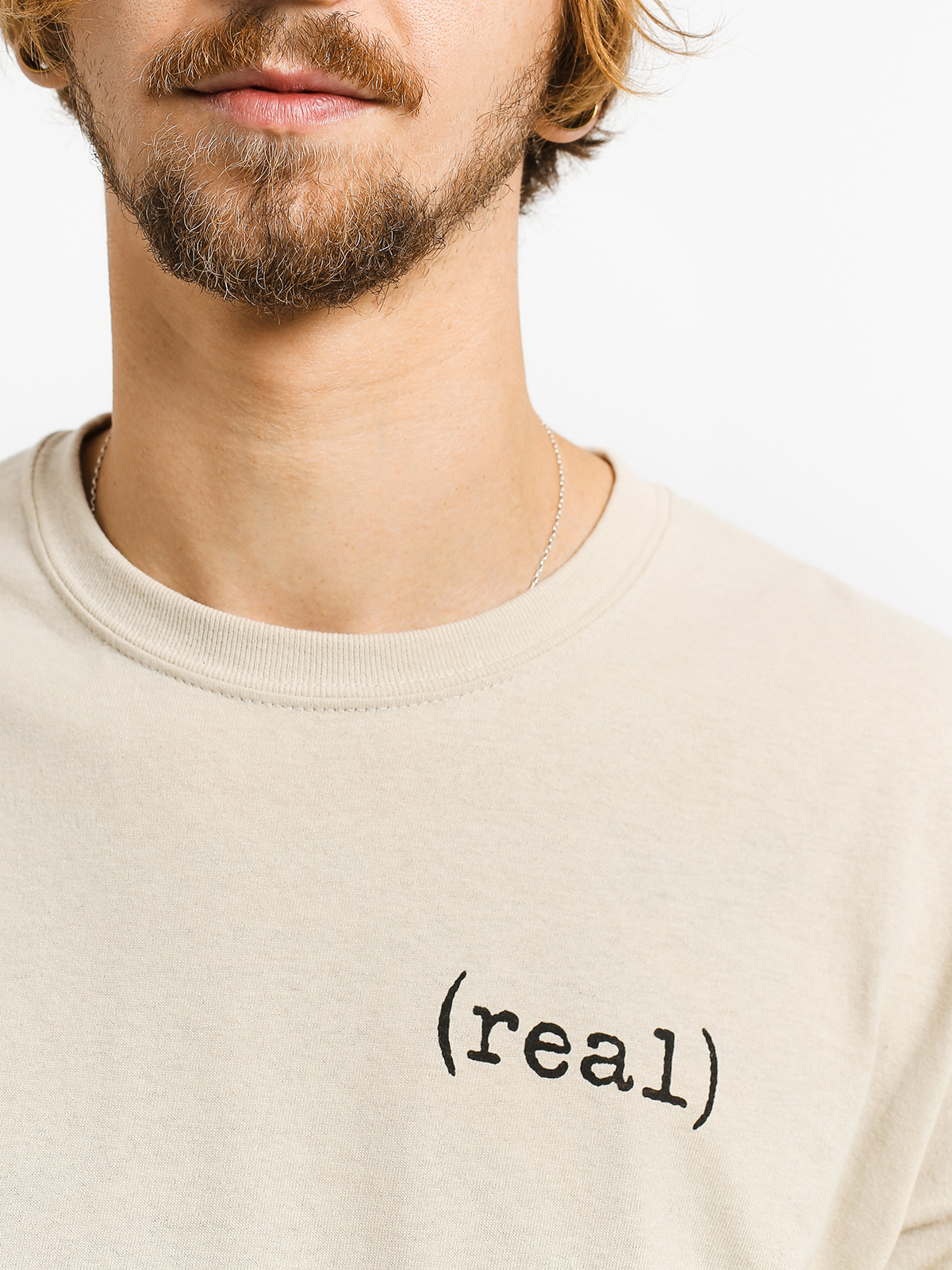 T-shirt Real Real Lower (beige)