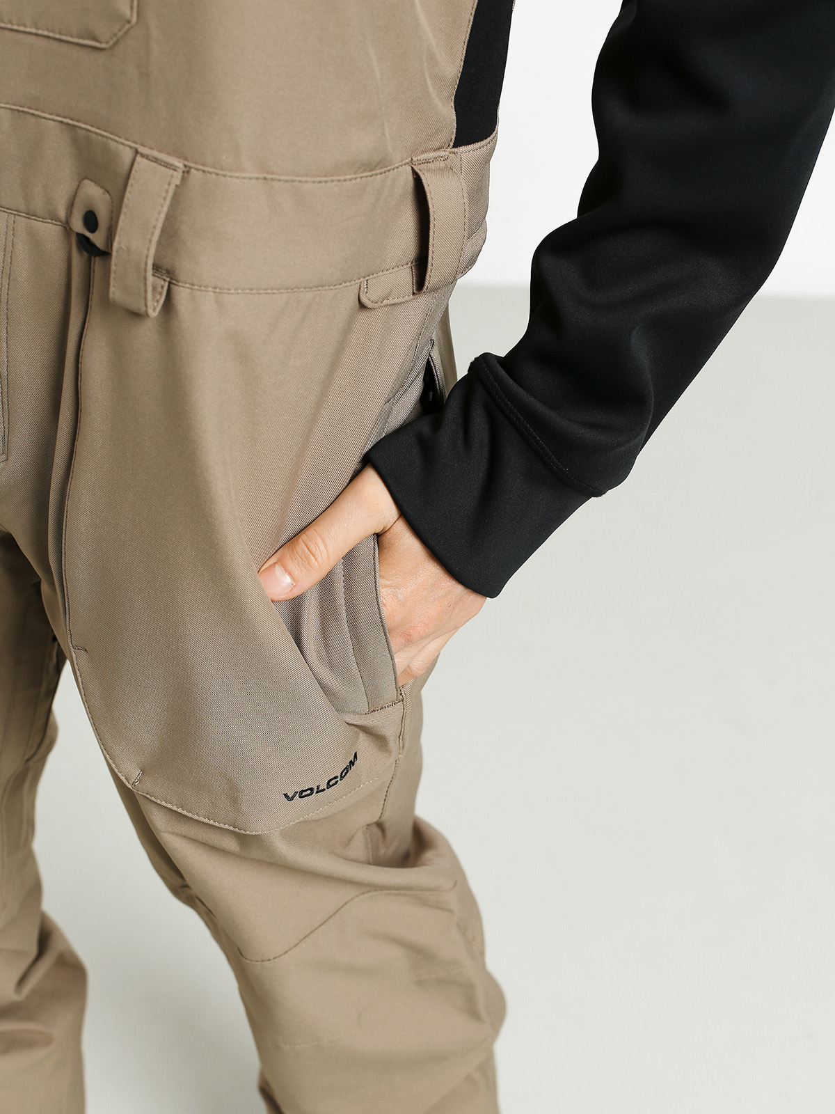 Męskie Spodnie snowboardowe Volcom Roan Bib Overall (tek)