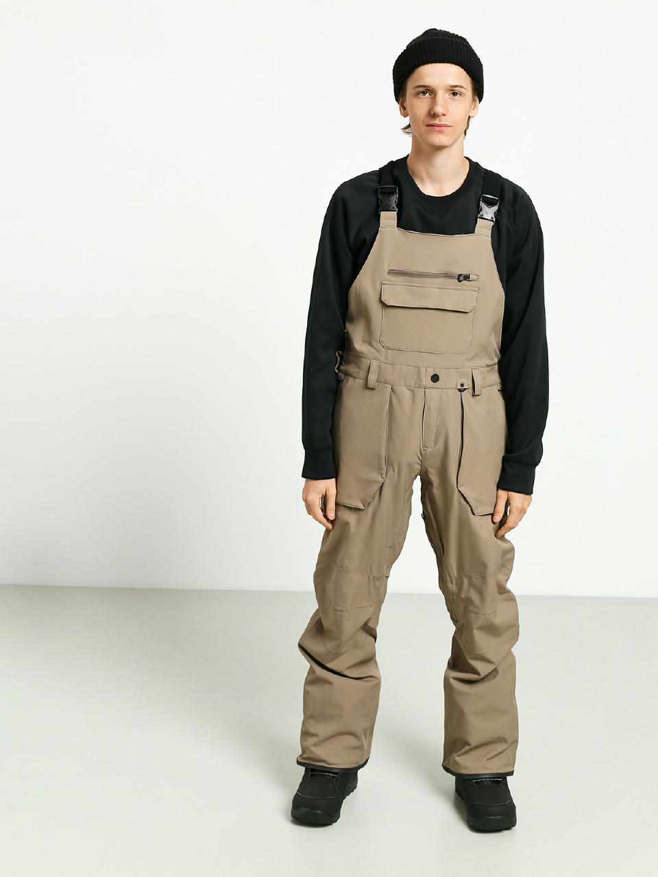 Męskie Spodnie snowboardowe Volcom Roan Bib Overall (tek)