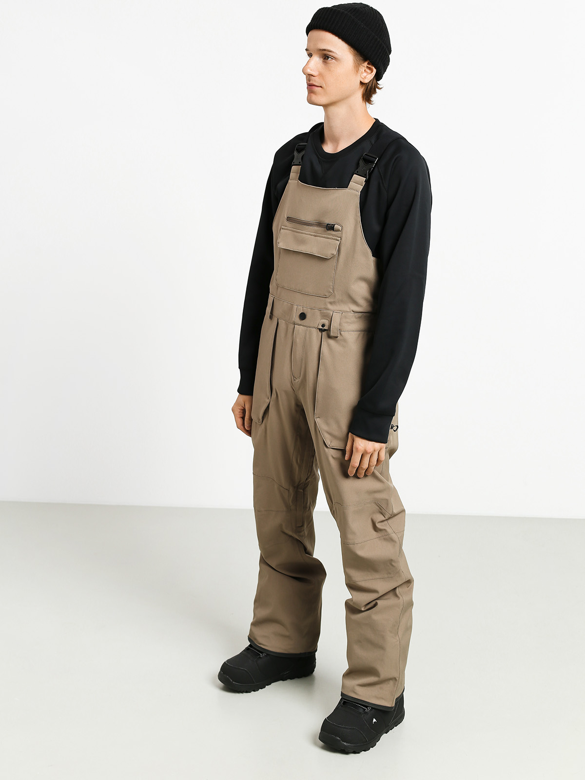 Męskie Spodnie snowboardowe Volcom Roan Bib Overall (tek)