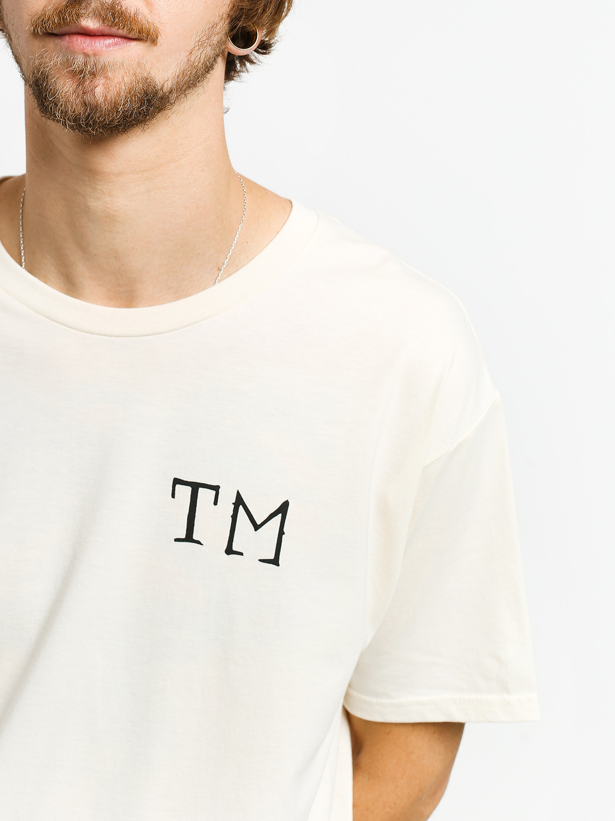 T-shirt Toy Machine Skull X Bones (white)