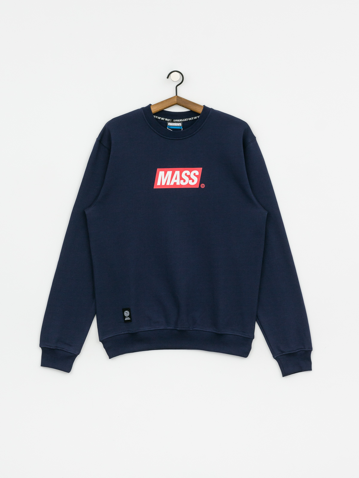 Bluza MassDnm Big Box Medium Logo (navy)