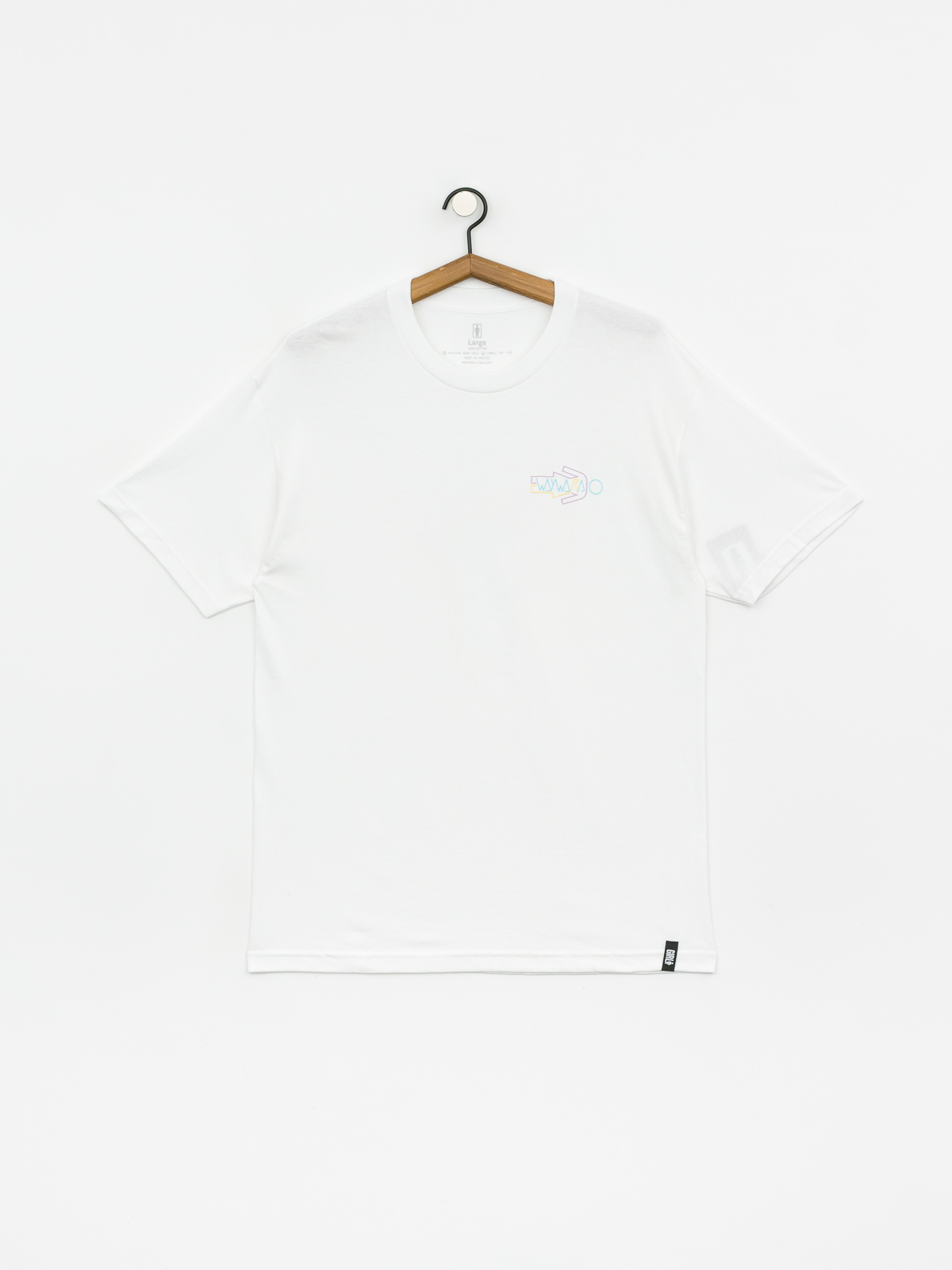 T-shirt Girl Skateboard Wayward (white)