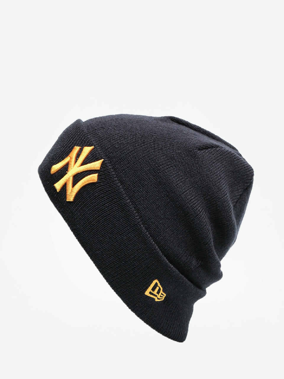 Czapka zimowa New Era League Essential Cuff Knit (navy/rose gold)