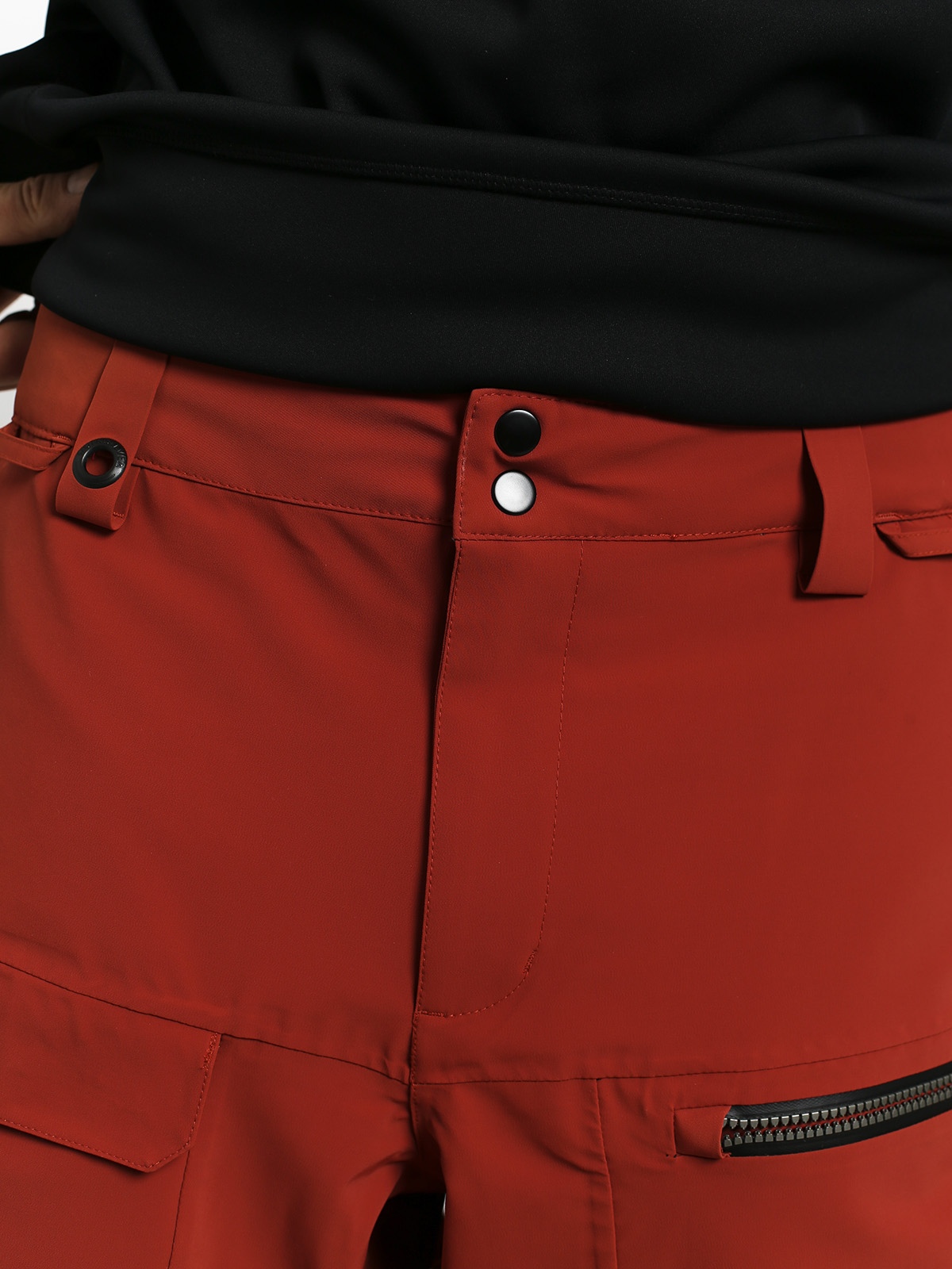 Męskie Spodnie snowboardowe Quiksilver Tr Stretch (barn red)