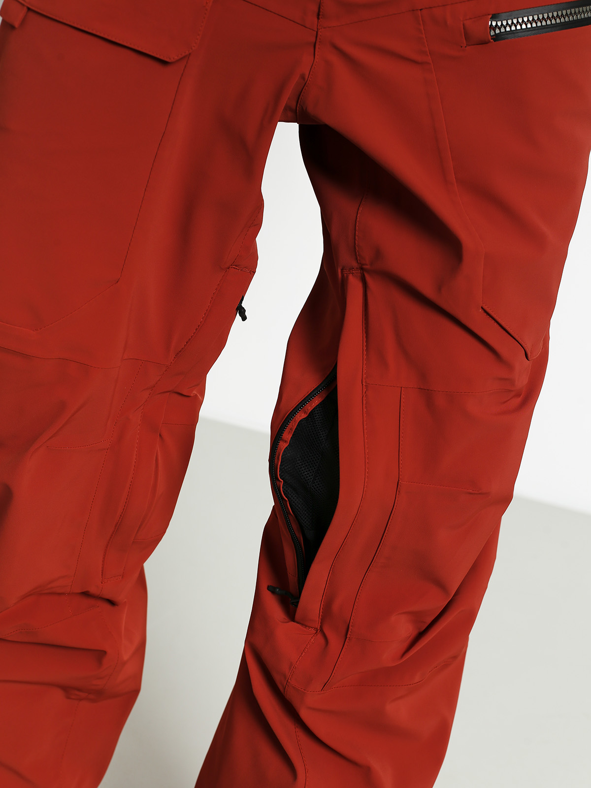 Męskie Spodnie snowboardowe Quiksilver Tr Stretch (barn red)