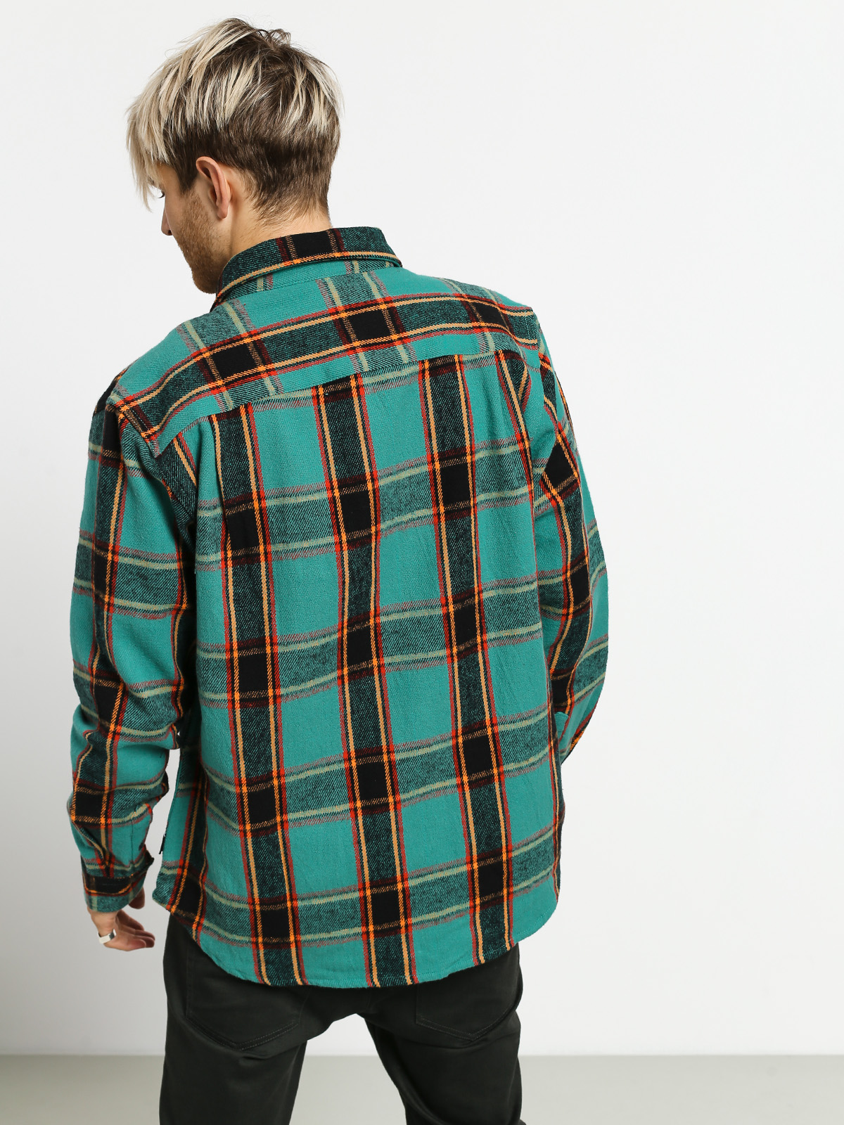 Koszula Stussy Ace Plaid (teal)