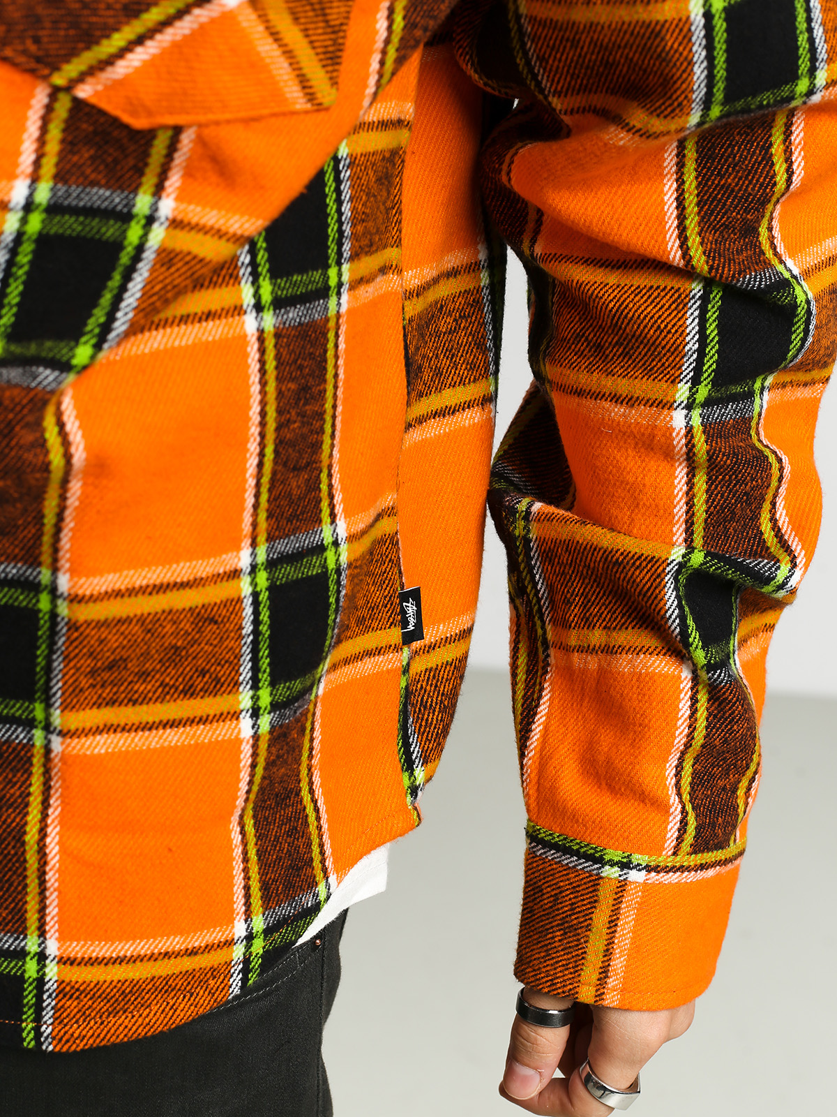 Koszula Stussy Ace Plaid (orange)
