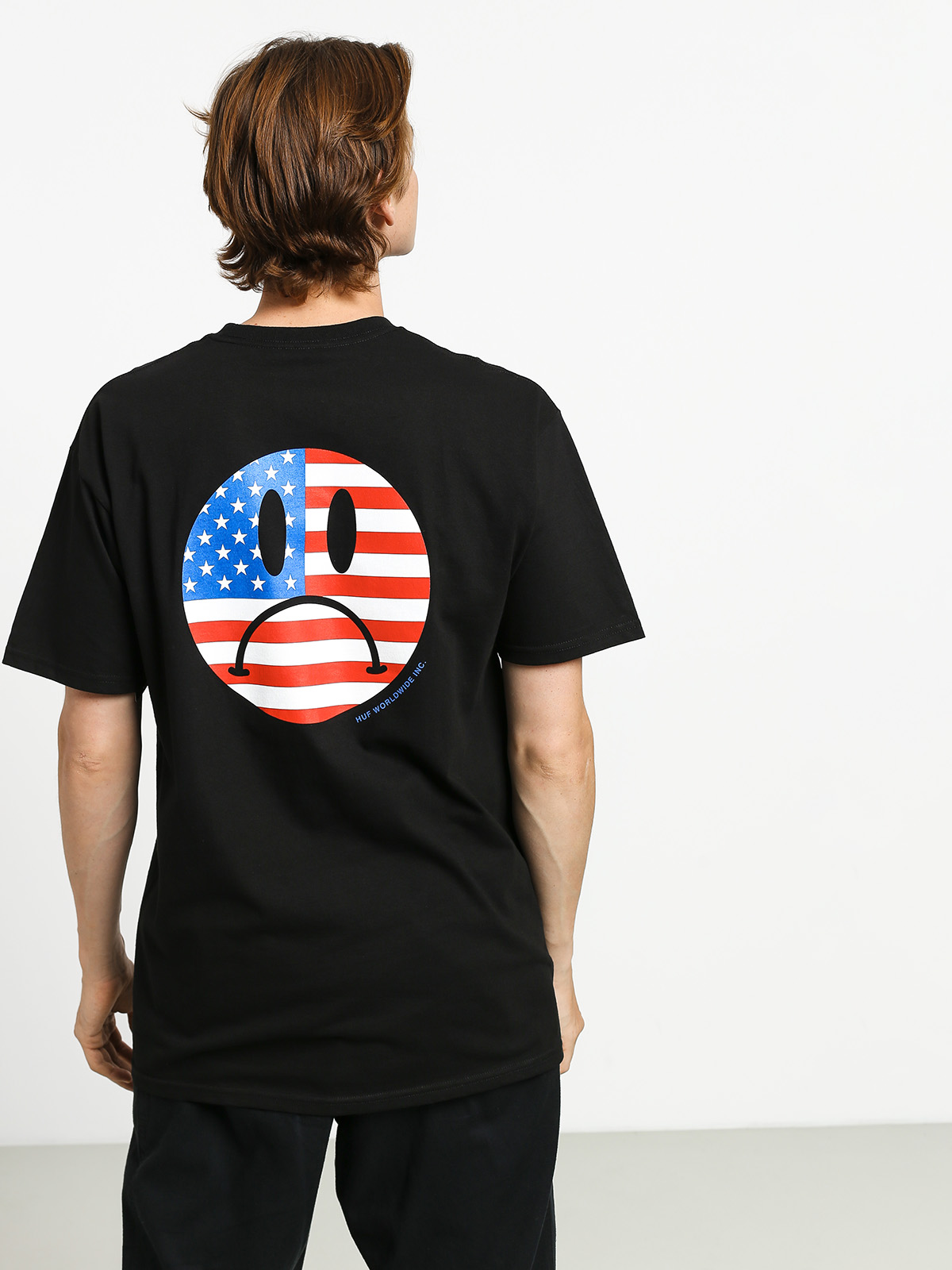 T-shirt HUF Bummer Usa (black)