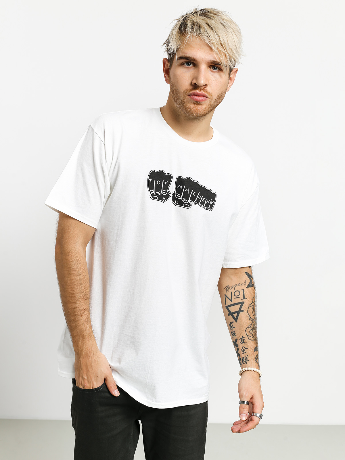 T-shirt Toy Machine Fists (white)