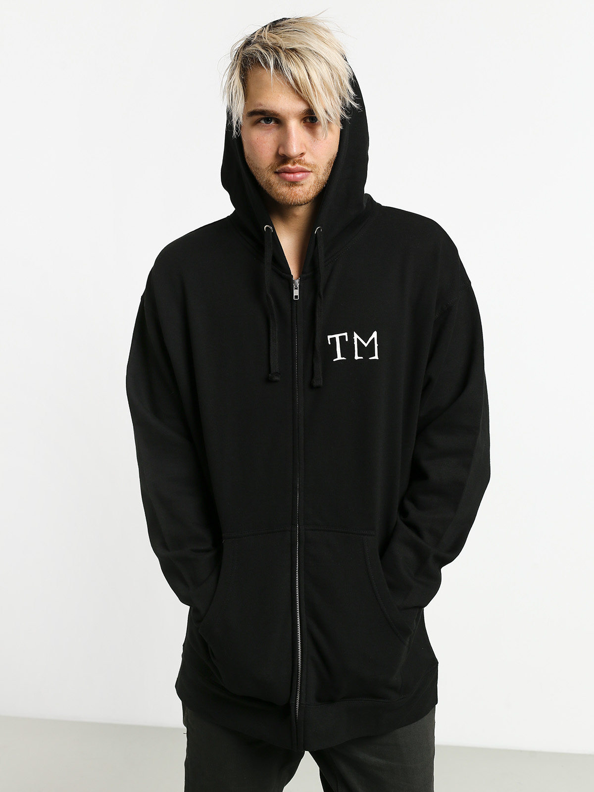 Bluza z kapturem Toy Machine Skull X Bones ZHD (black)