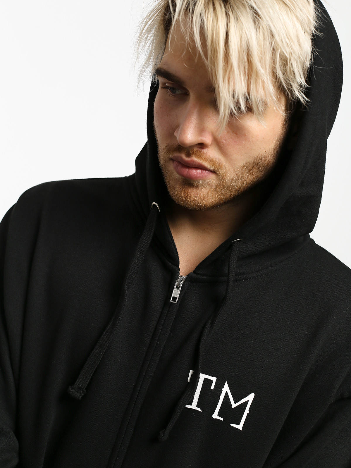 Bluza z kapturem Toy Machine Skull X Bones ZHD (black)