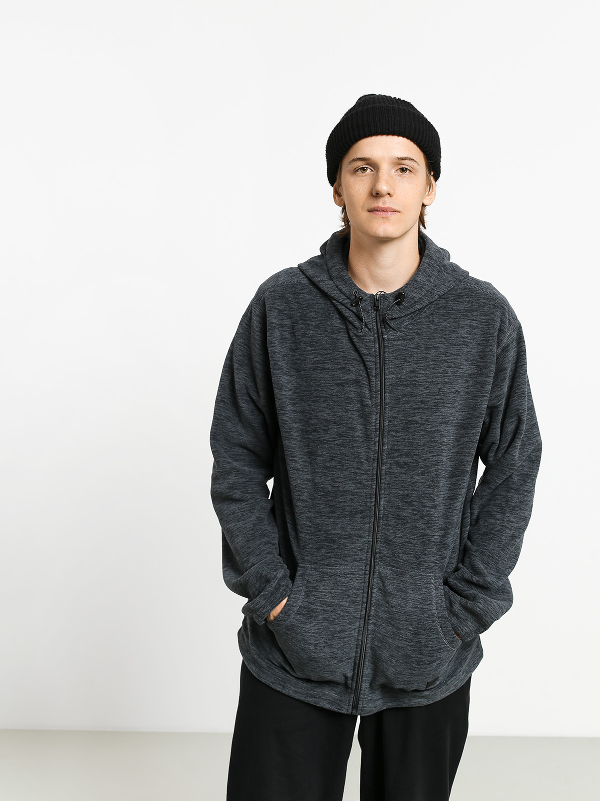Bluza z kapturem Quiksilver Frosted Fire HD (iron gate)