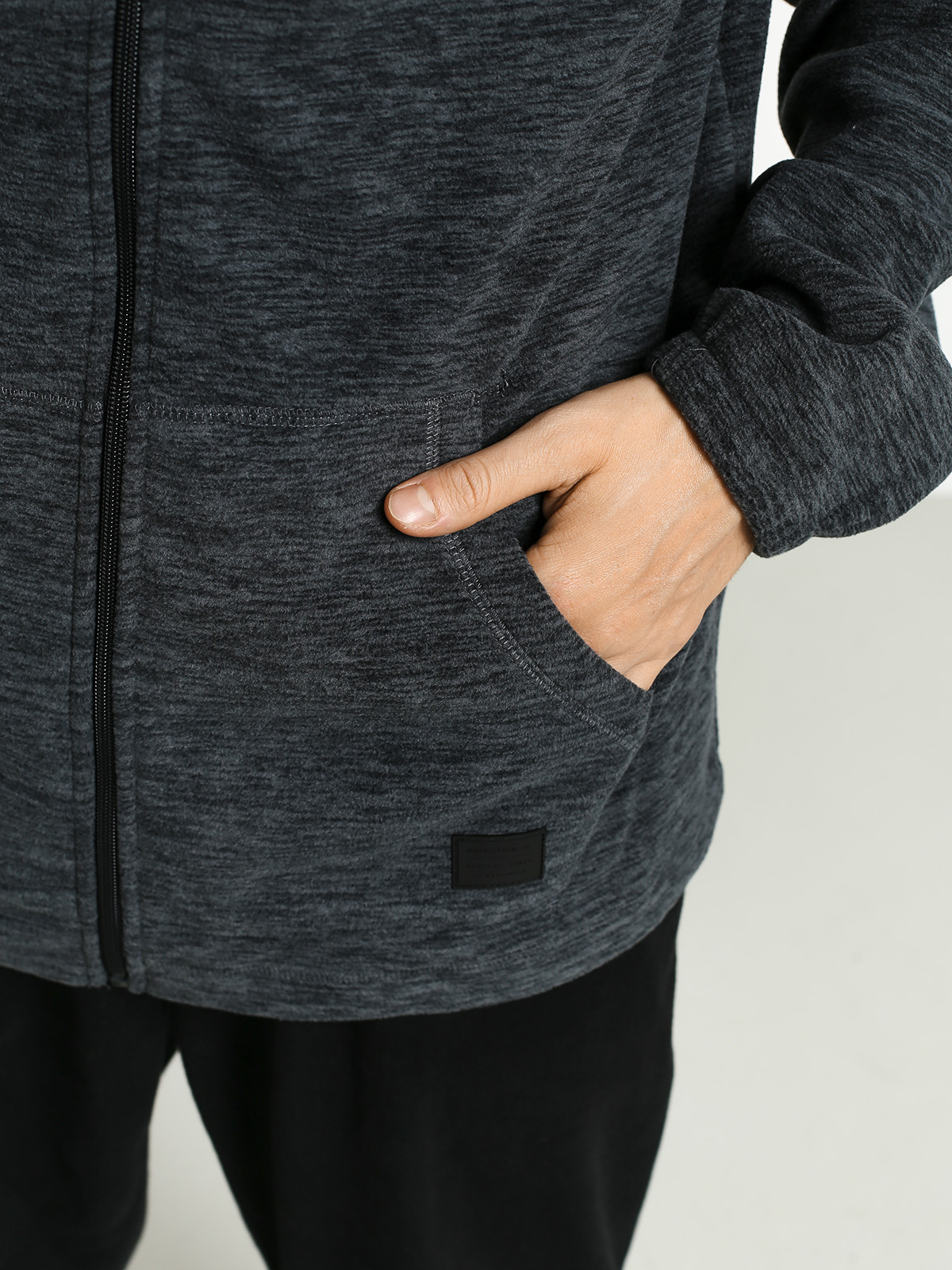 Bluza z kapturem Quiksilver Frosted Fire HD (iron gate)