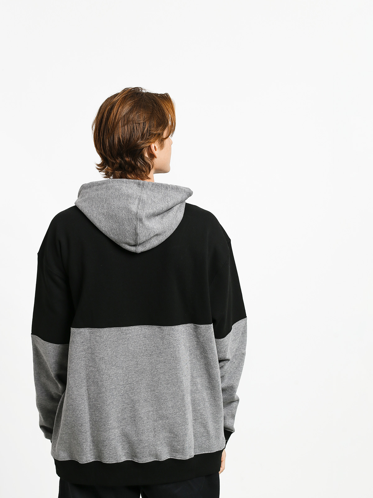 Bluza z kapturem Spitfire Stk Big Head Emb (black/gunmetal)