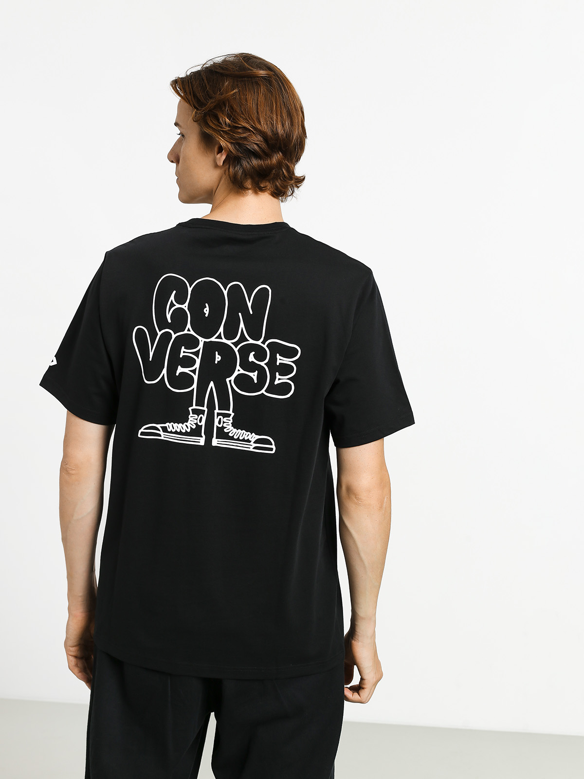 T-shirt Converse Cartoon Chuck (black)
