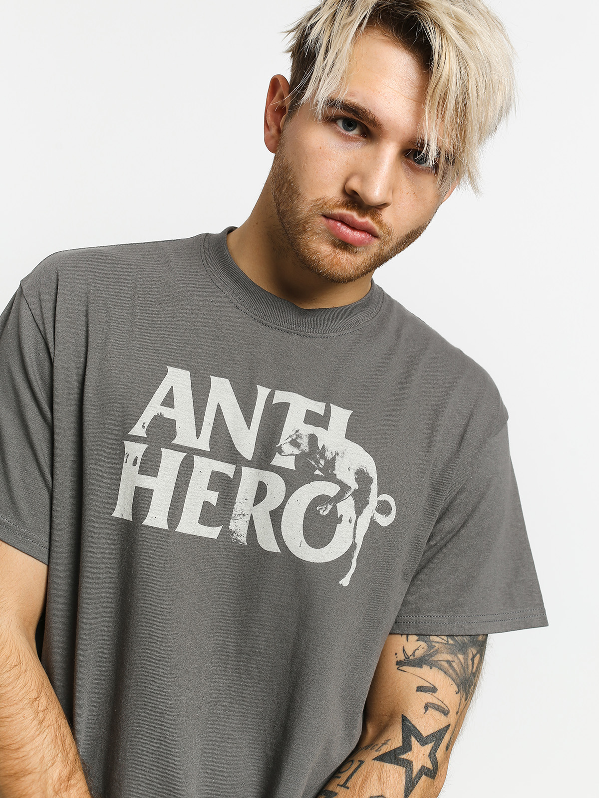 T-shirt Antihero Dog Hump (grey)