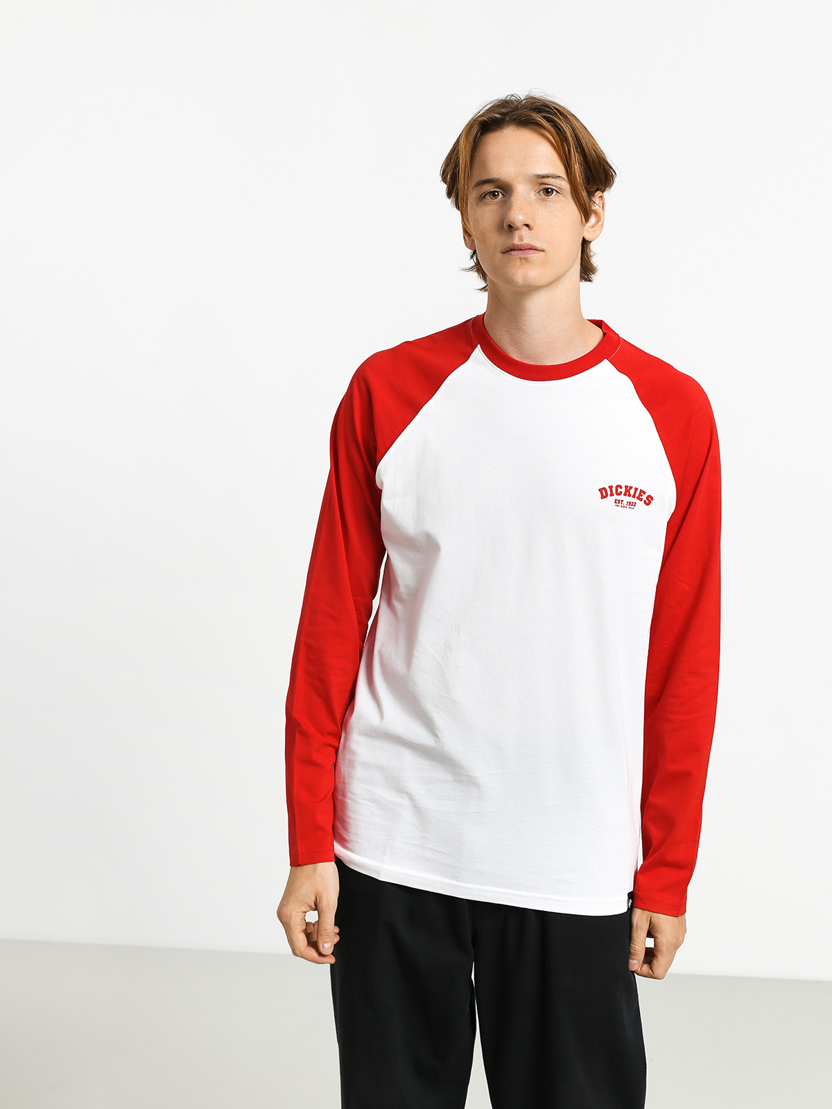 Longsleeve Dickies Baseball (fiery red)