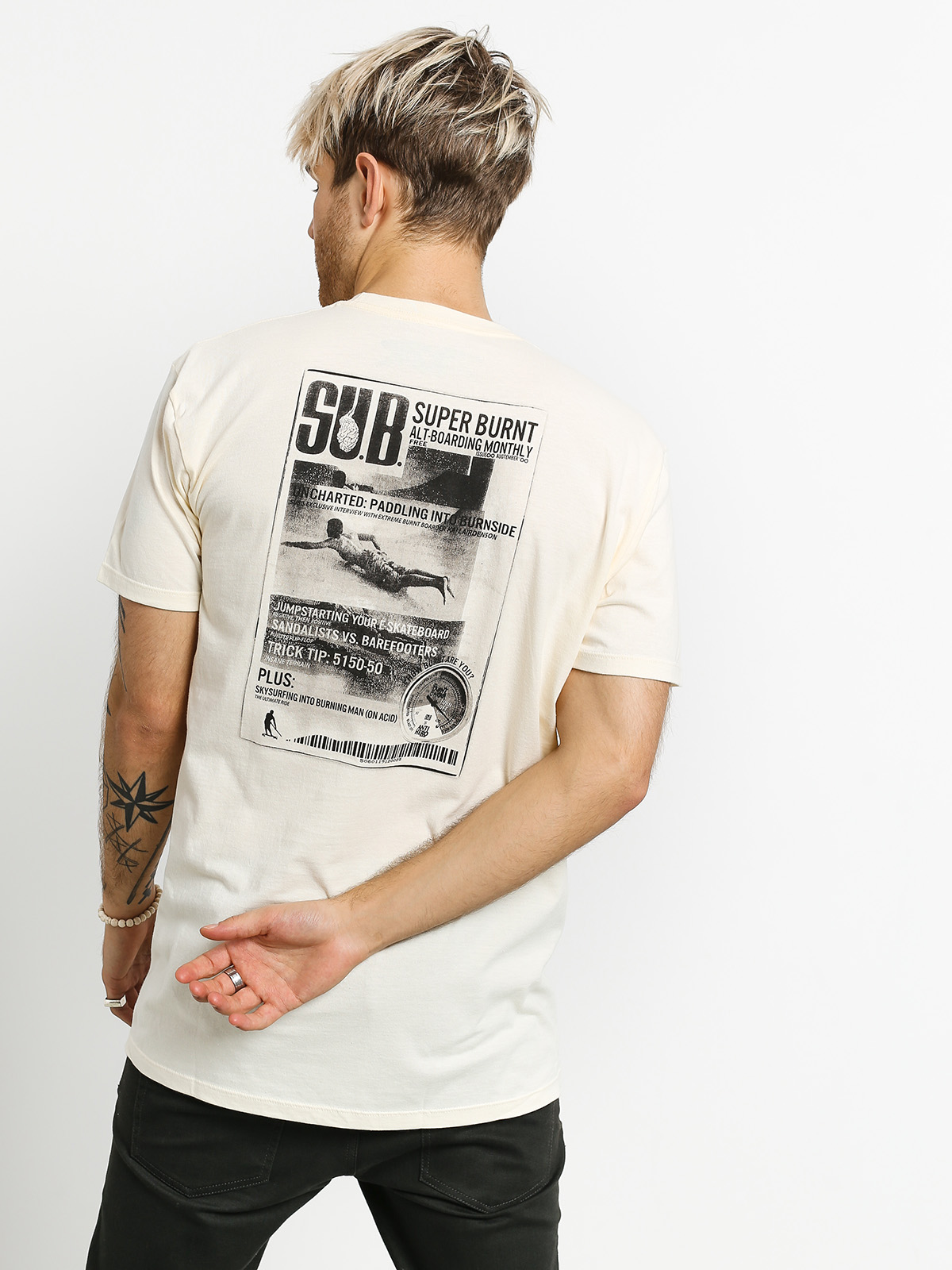 T-shirt Antihero Superburn (beige)