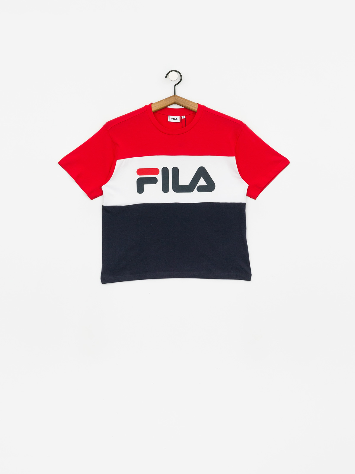 T-shirt Fila Allison Wmn (black iris/bright white/true red)