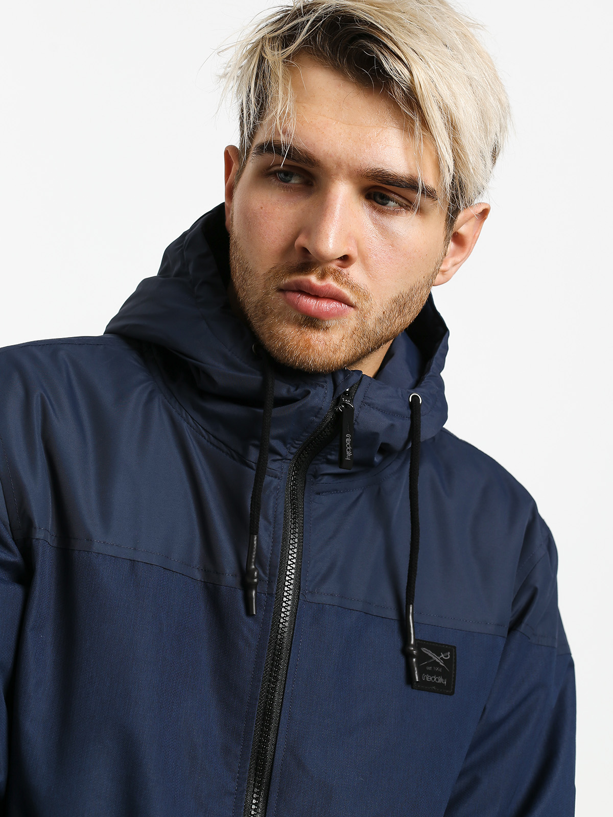 Kurtka Iriedaily Insulaner Mel (navy mel)