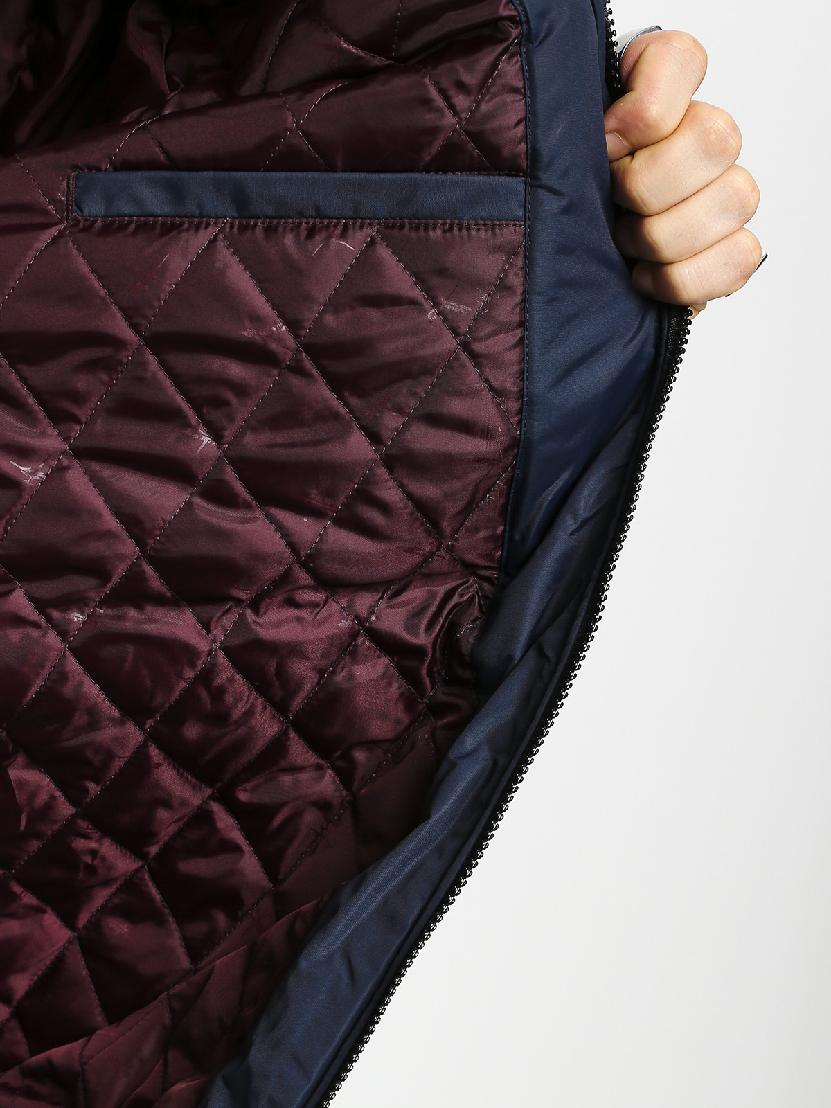 Kurtka Iriedaily Insulaner Mel (navy mel)