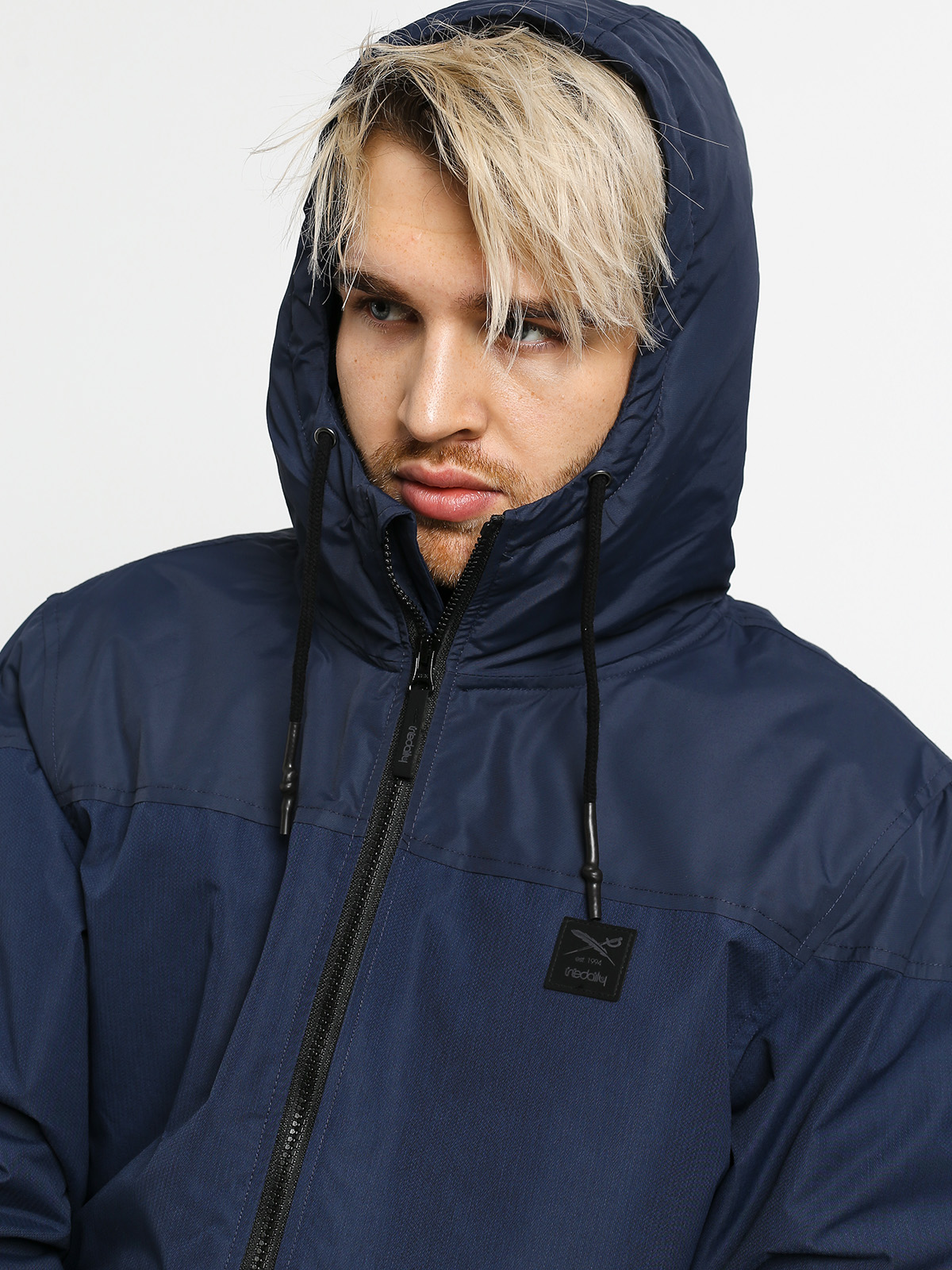 Kurtka Iriedaily Insulaner Mel (navy mel)