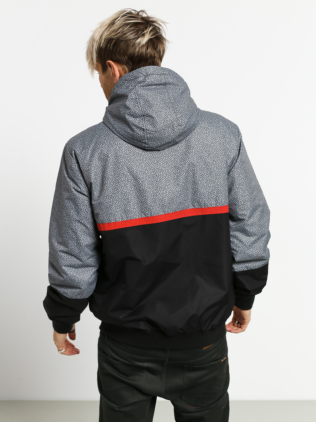 Kurtka Iriedaily Rastron (grey red)