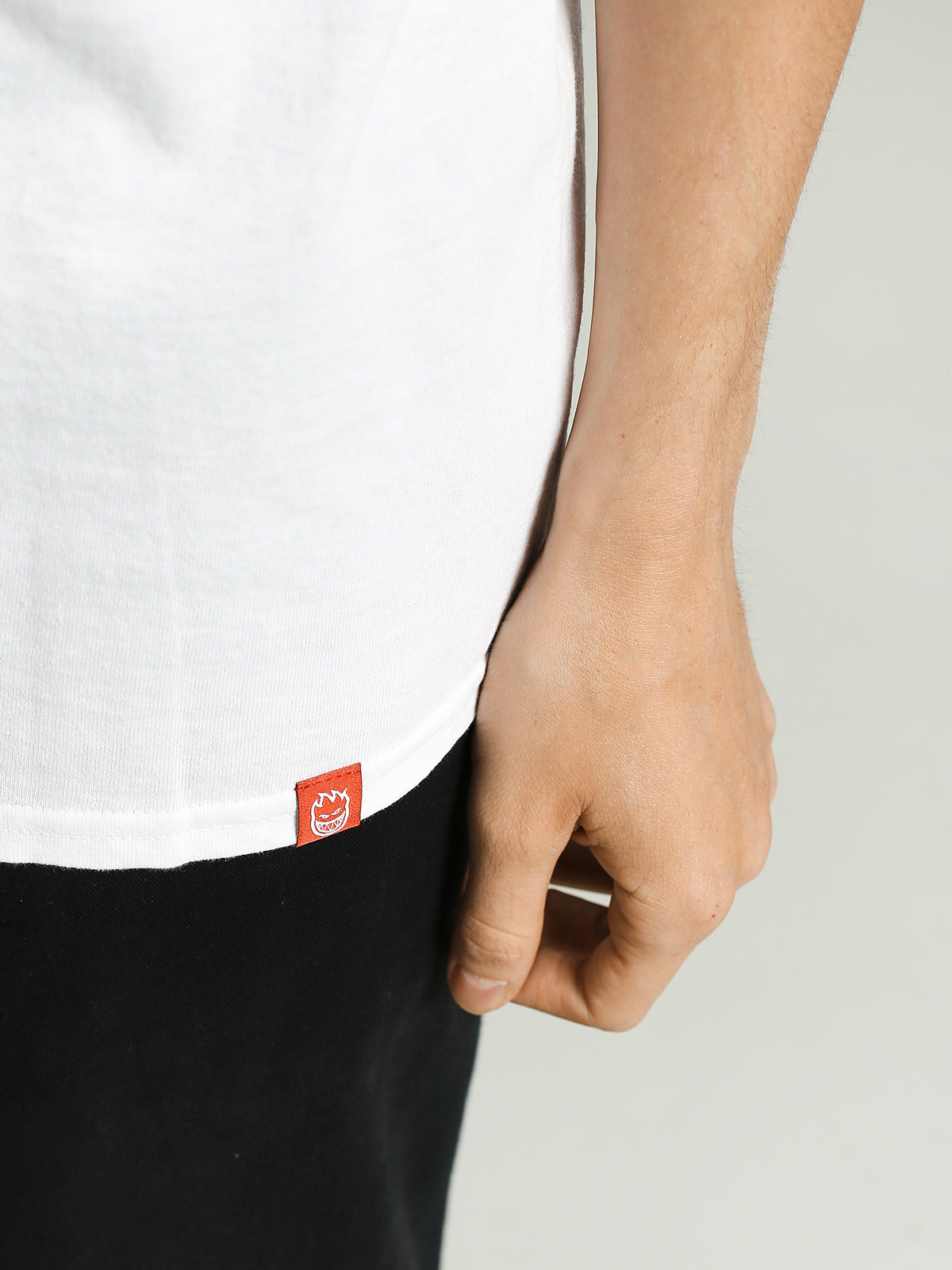 T-shirt Spitfire Og Circle (white/black)