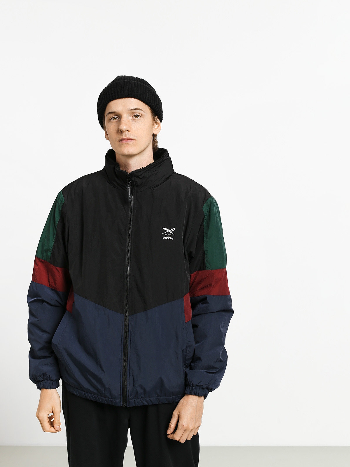 Kurtka Iriedaily Get Funky (navy wine)