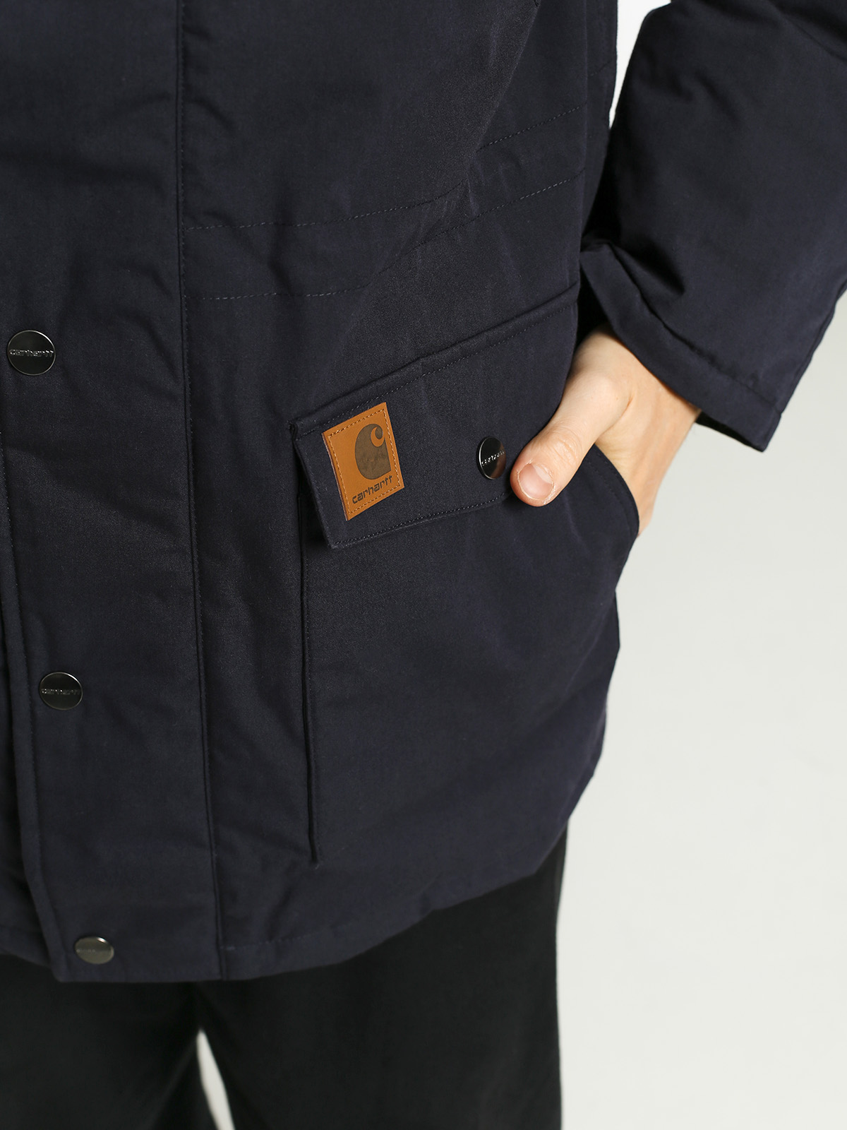Kurtka Carhartt WIP Trapper Parka (dark navy/black)