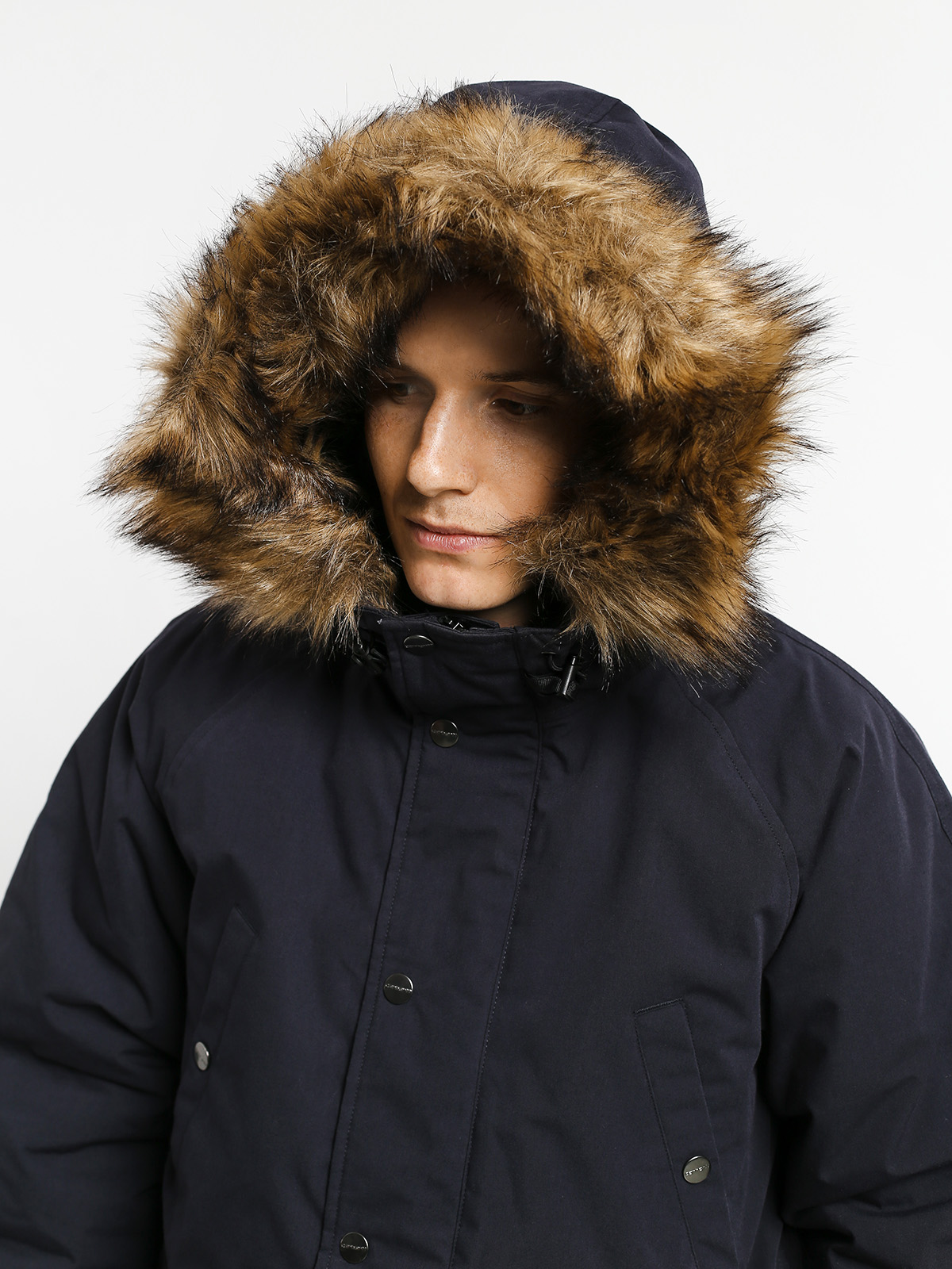 Kurtka Carhartt WIP Trapper Parka (dark navy/black)