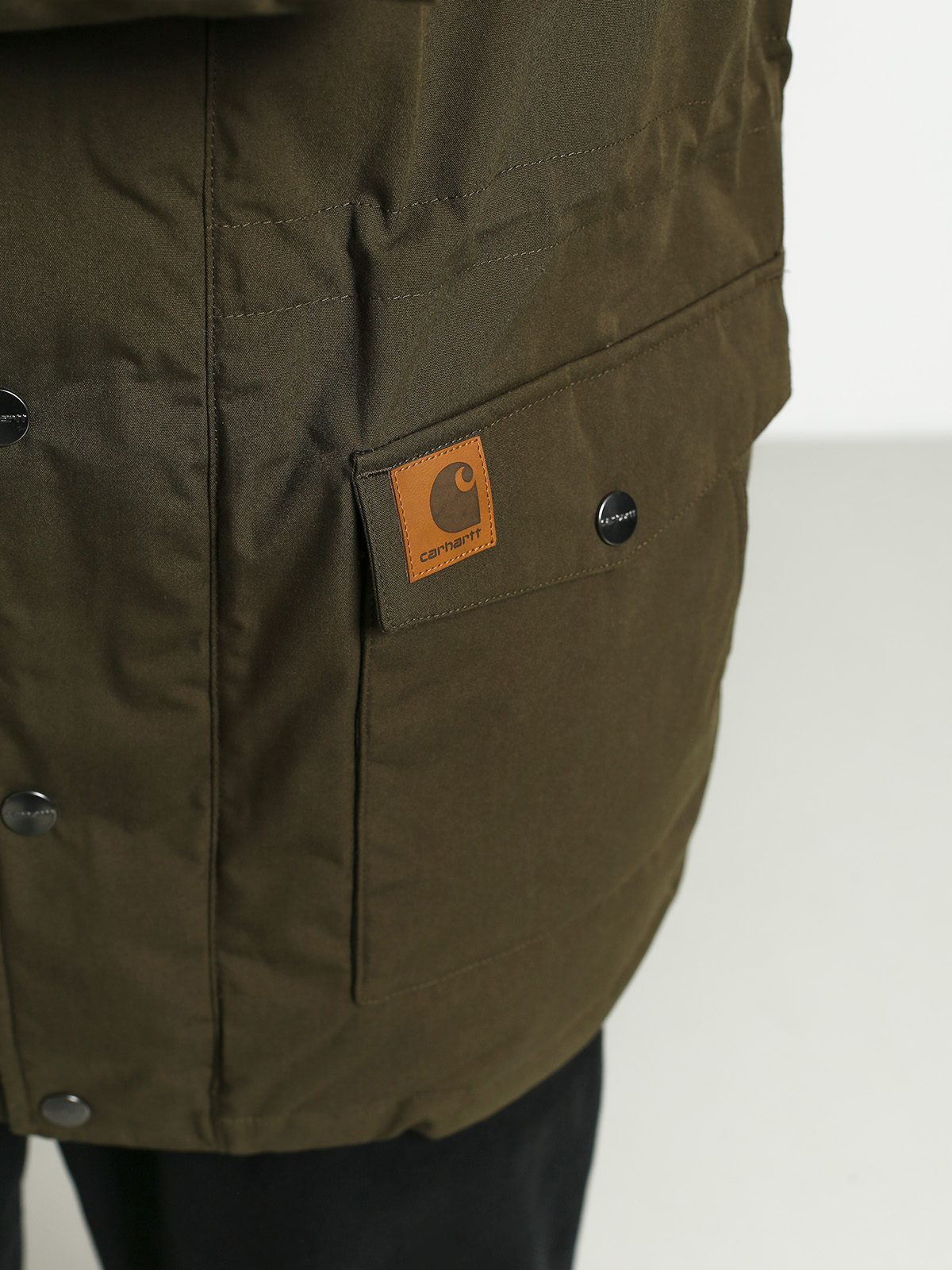 Kurtka Carhartt WIP Trapper Parka (cypress/black)