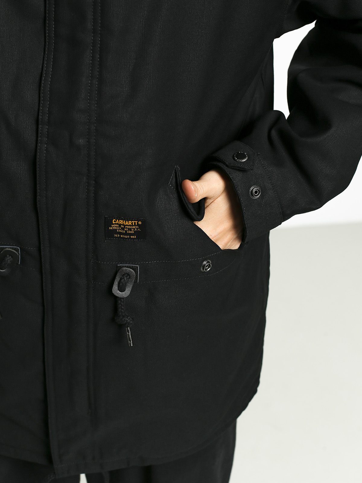 Kurtka Carhartt WIP Clash Parka (black)