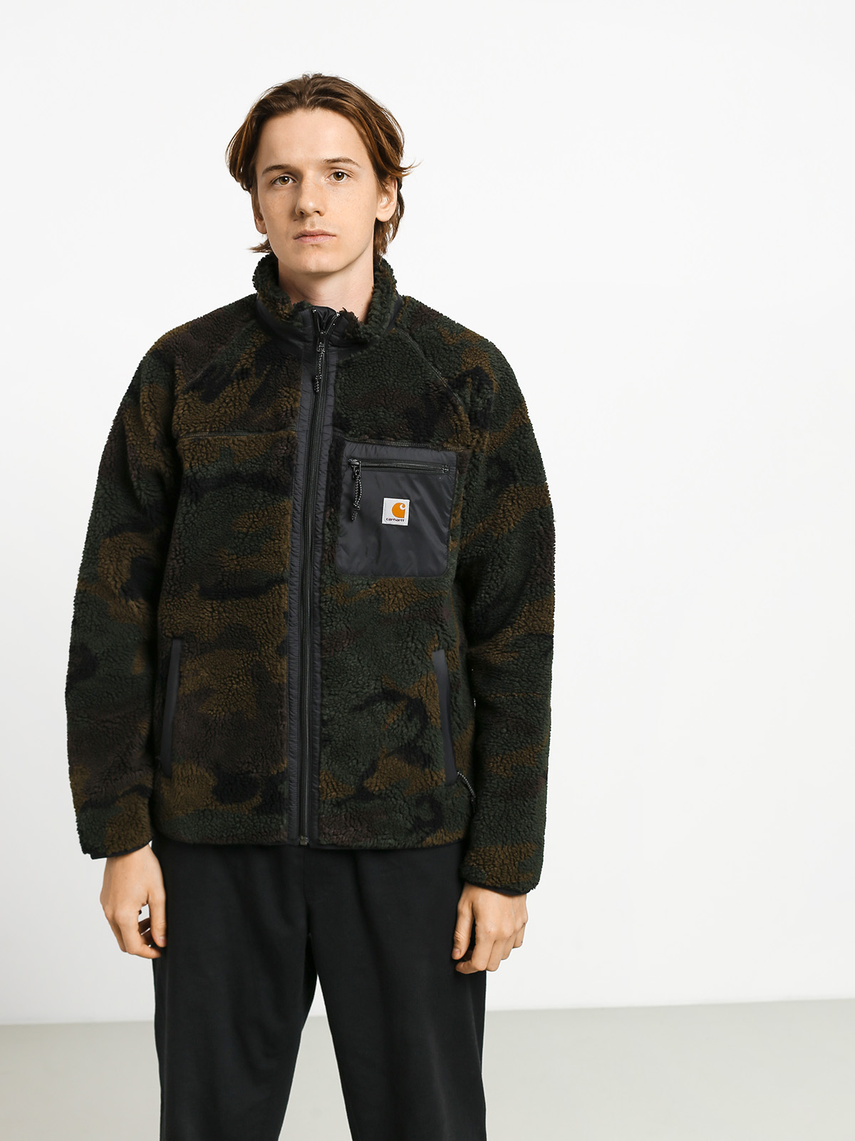 Męski Polar Carhartt WIP Prentis Liner (camo evergreen)