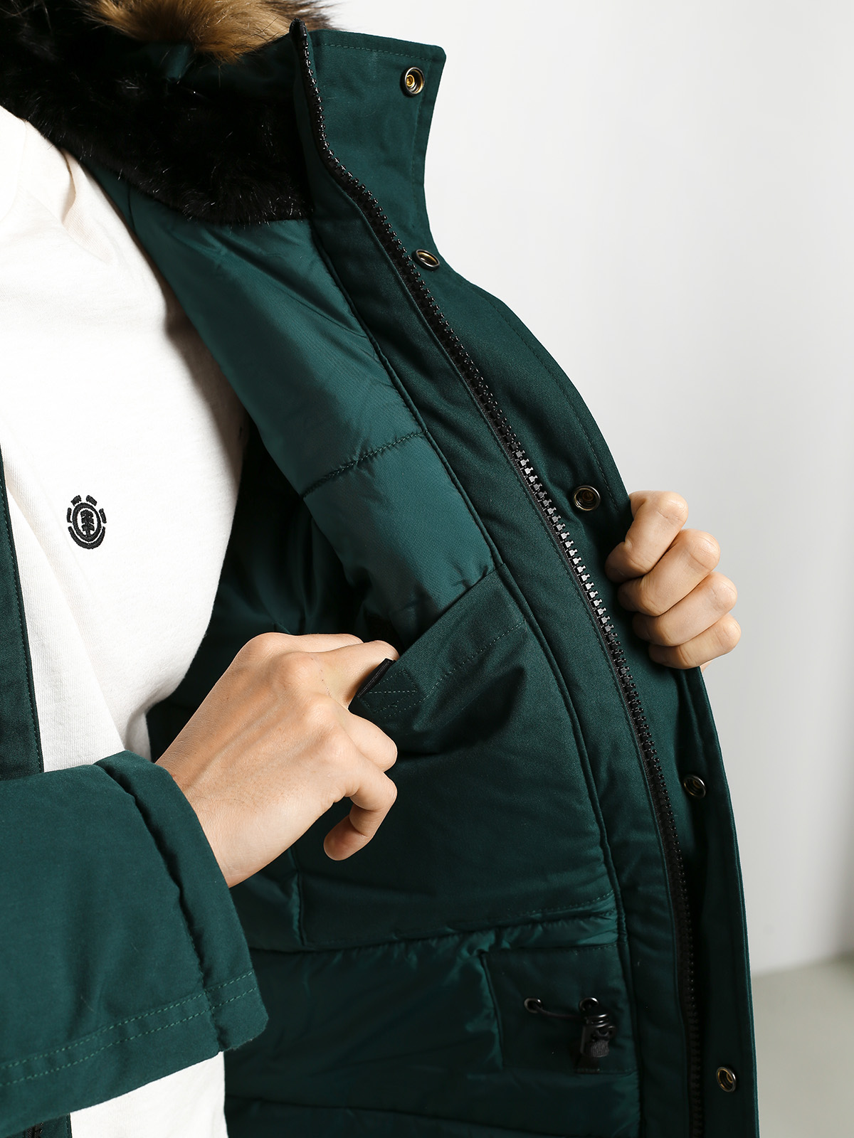 Kurtka Carhartt WIP Trapper Parka (dark fir/black)