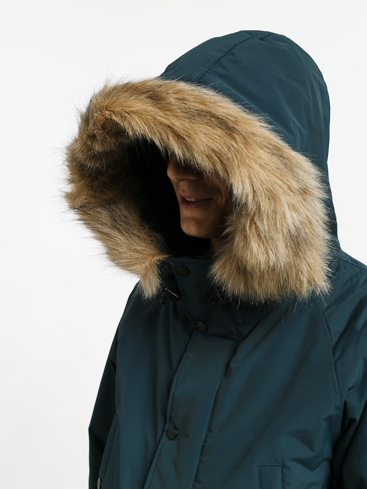 Kurtka Carhartt WIP Anchorage Parka (duck blue/black)
