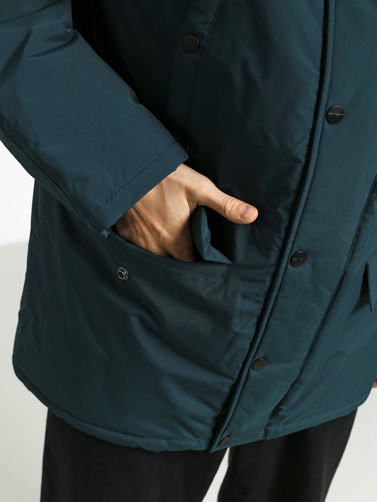 Kurtka Carhartt WIP Anchorage Parka (duck blue/black)