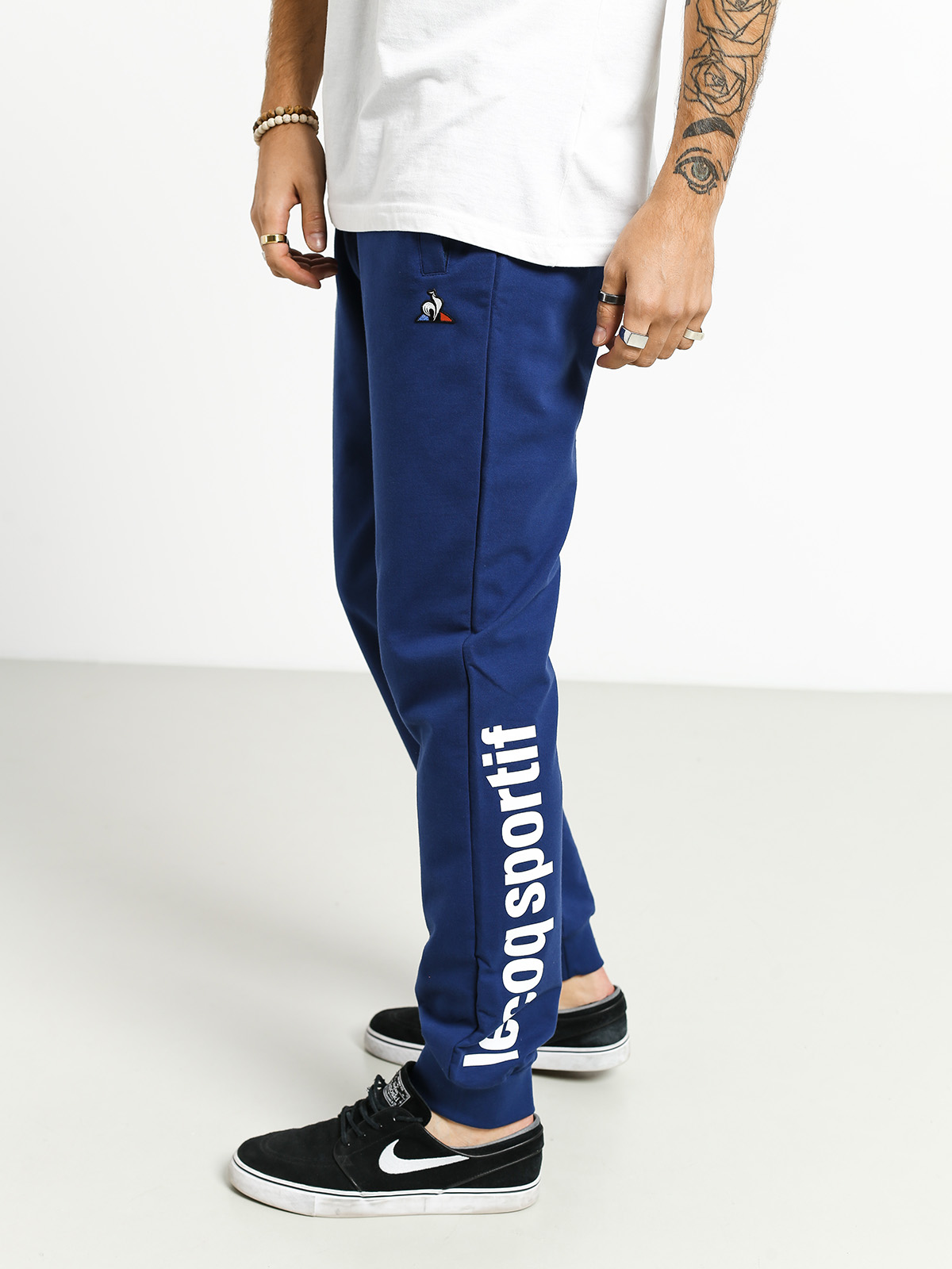 Spodnie Le Coq Sportif Saison Pant Slim N1 (blue depths)