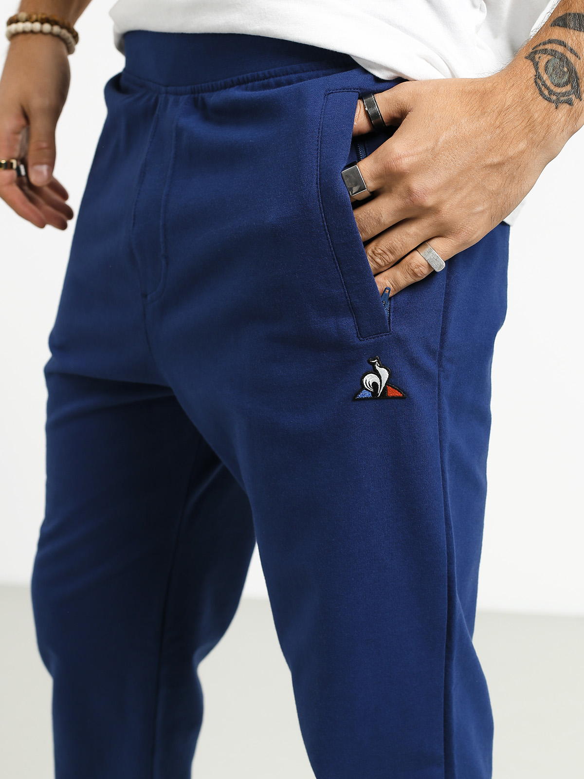 Spodnie Le Coq Sportif Saison Pant Slim N1 (blue depths)