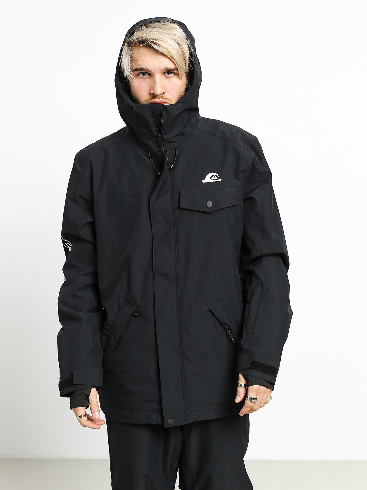 Męska Kurtka snowboardowa Quiksilver In The Hood (black special art)