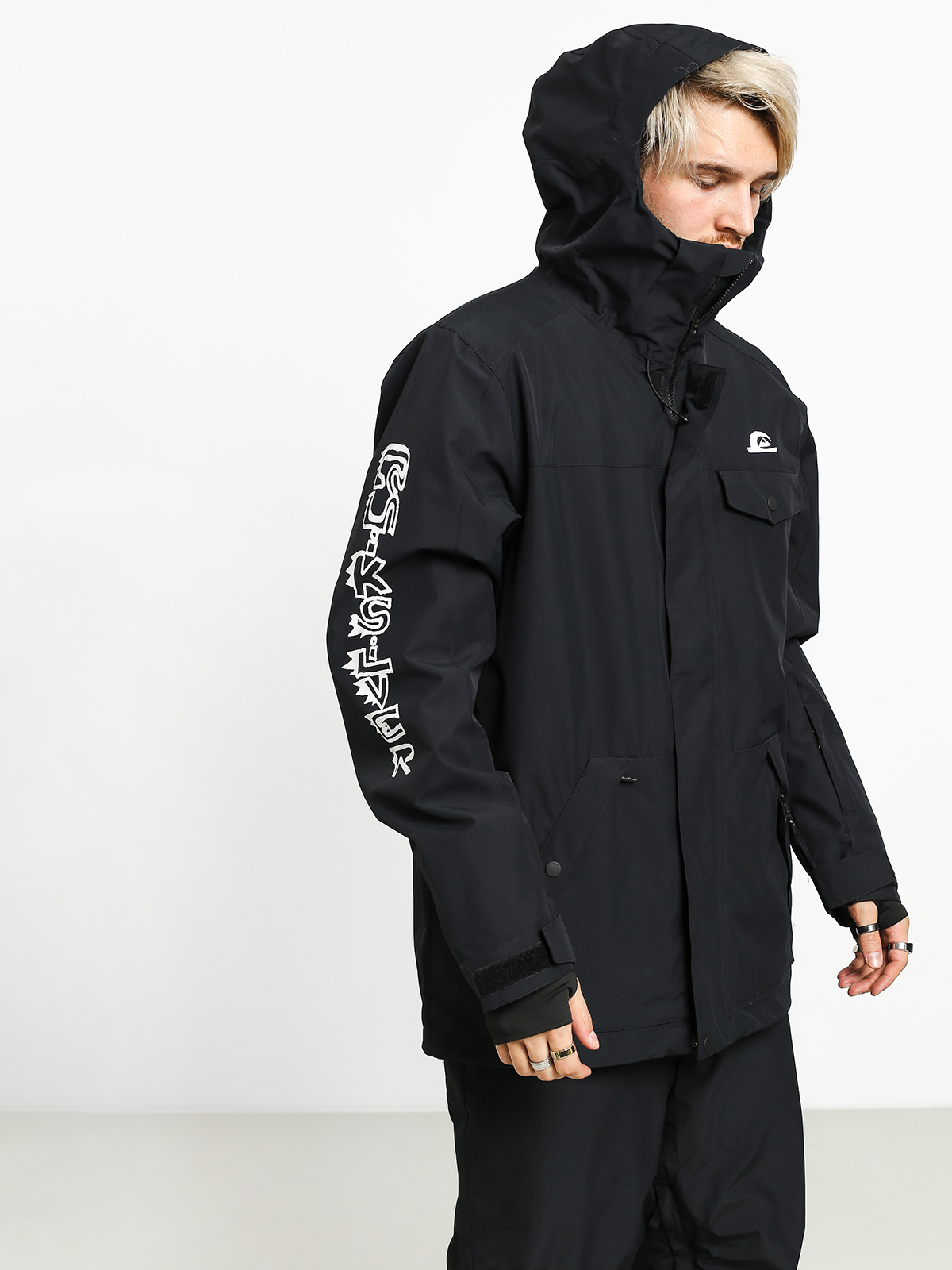 Męska Kurtka snowboardowa Quiksilver In The Hood (black special art)