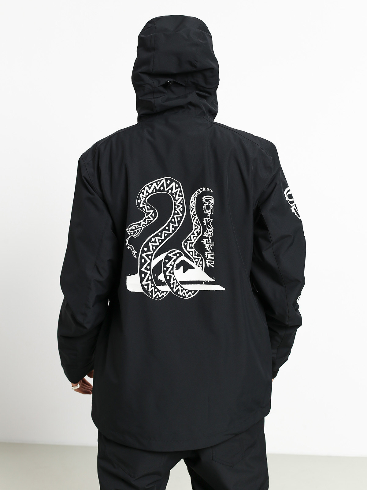 Męska Kurtka snowboardowa Quiksilver In The Hood (black special art)