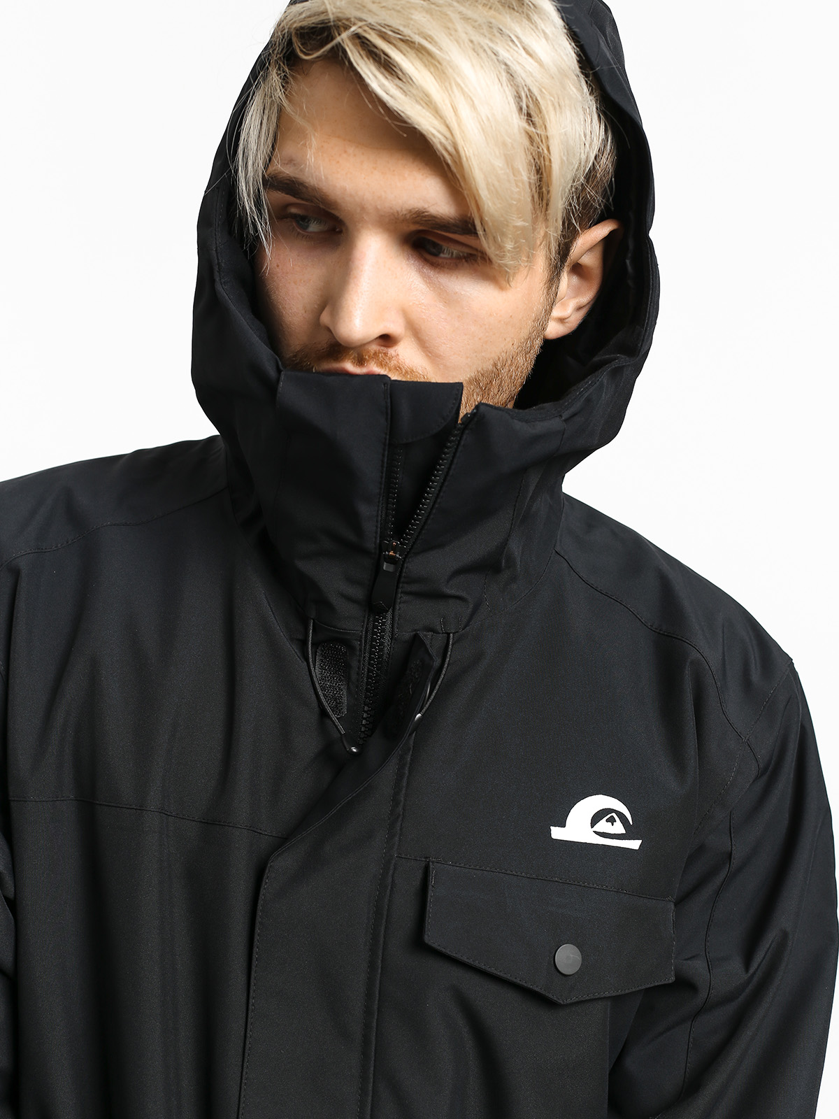 Męska Kurtka snowboardowa Quiksilver In The Hood (black special art)