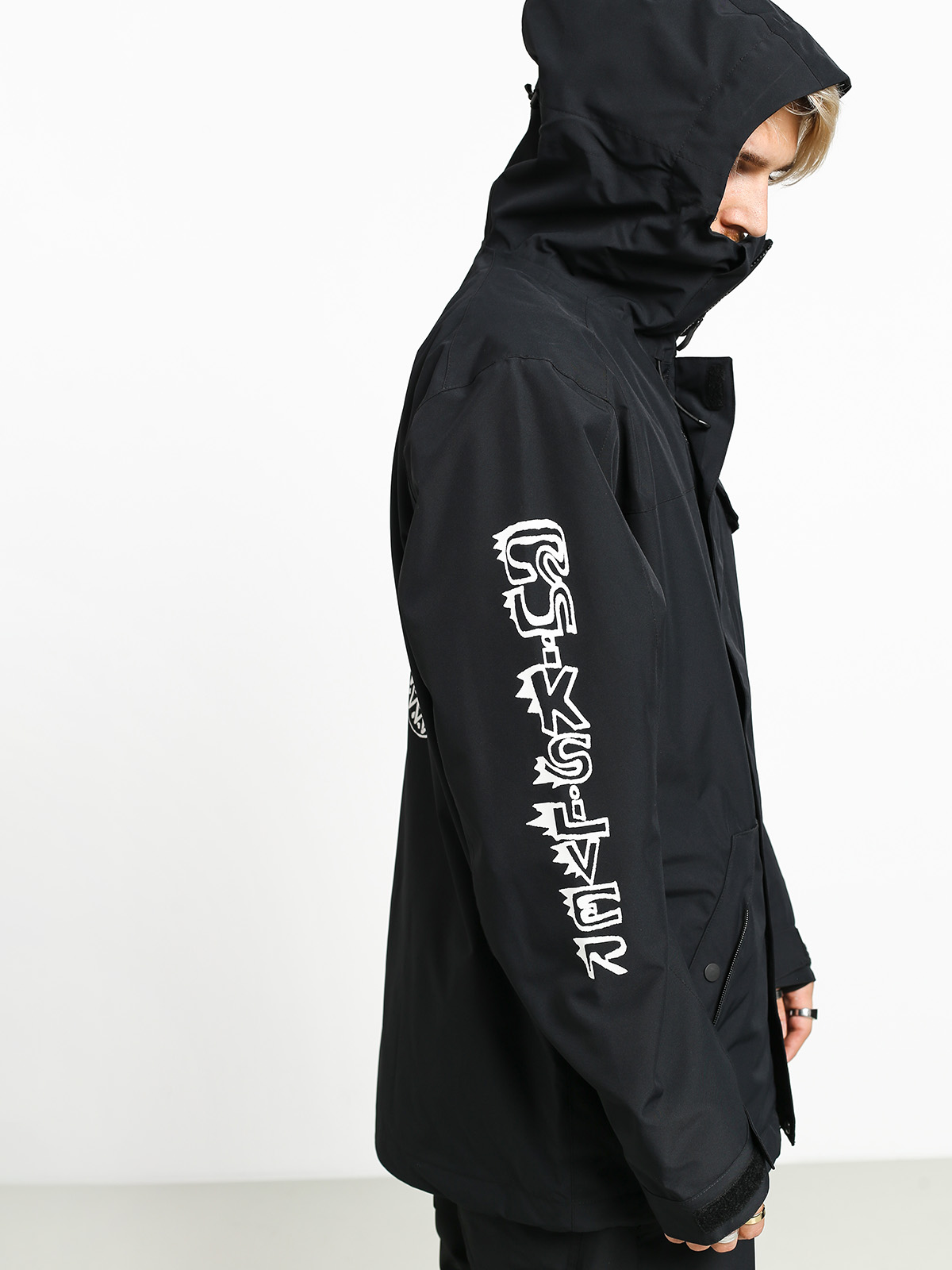 Męska Kurtka snowboardowa Quiksilver In The Hood (black special art)